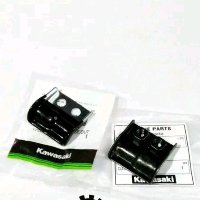 Cod Braket Bracket Selang Slang Rem Depan Klx D-Tracker 150 Original Kode Hm226