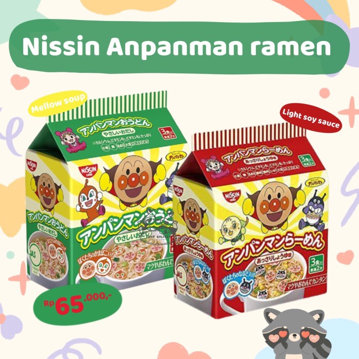 

Terjangkau Nissin Anpanman Ramen Japan