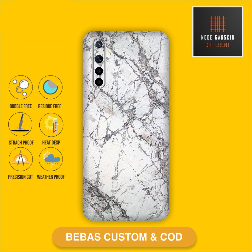 Garskin Skin Vinyl Realme 6 dan Realme 6 Pro - Bisa Custom - 7 Case Sticker Protector