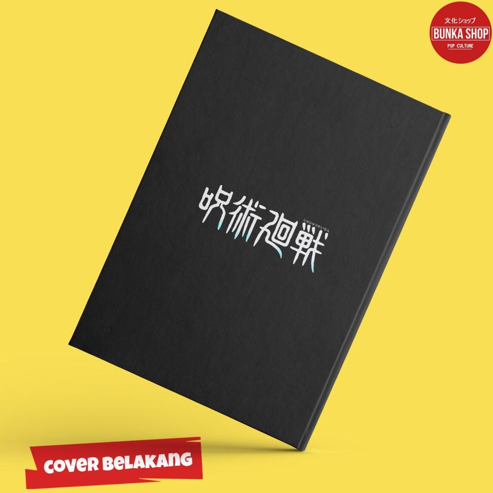 

termurah Notebook Jujutsu Kaisen Black Edition Sampul Hardcover ukuran A5 original