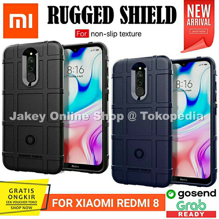 Promo Xiaomi Redmi 8 Soft Case Hp Premium Rugged Shield Armor Back Cover