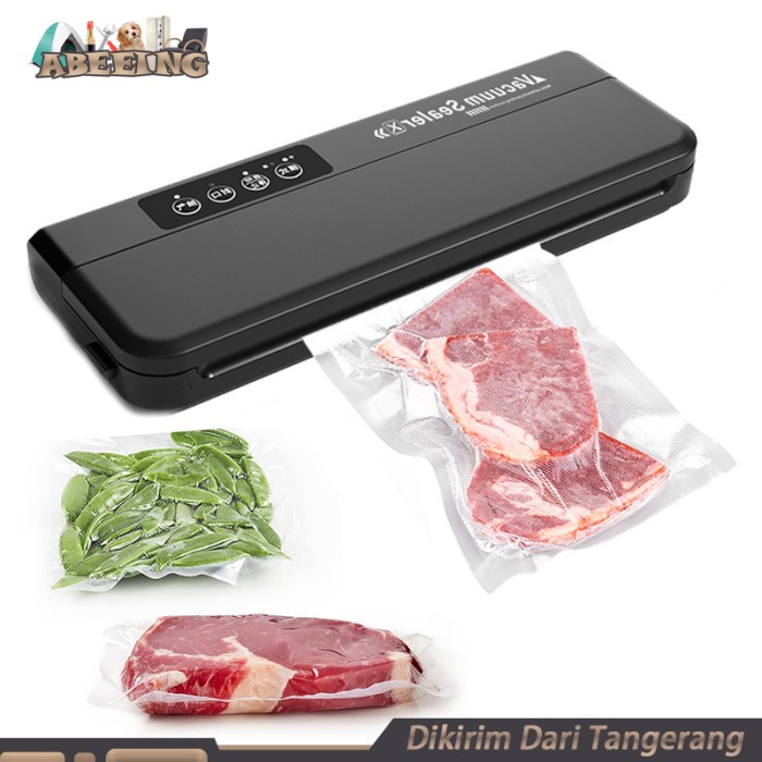 Promo Food Vacuum Sealer Otomatis Vacuum Sealer Makanan Basah Dan Kering