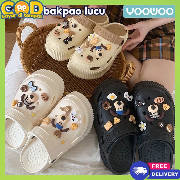 Sepatu Casual Fashion Sendal Keknian Terbaru Sendel Santai Cewek Import Widges Hak Tinggi Sndal Jepi