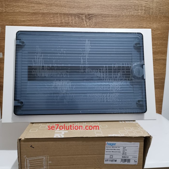 Hager Box Mcb Hager 18 Group (9010)