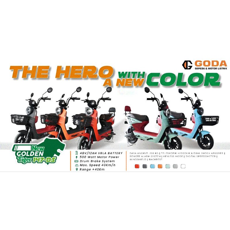 sepeda listrik Goda 147ds