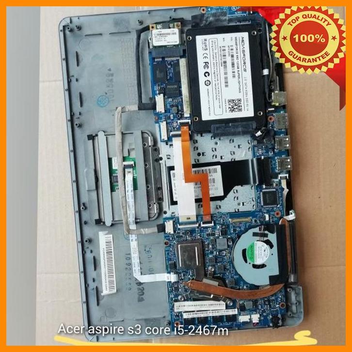 (BARB) MOBO MOTHERBOARD LAPTOP ACER ASPIRE S3 CORE I5-2467M MAINBOARD SM