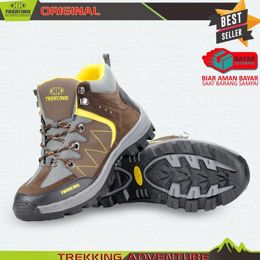 TERBARU SEPATU GUNUNG PRIA / SEPATU TREKKING TMS 120 ORIGINAL