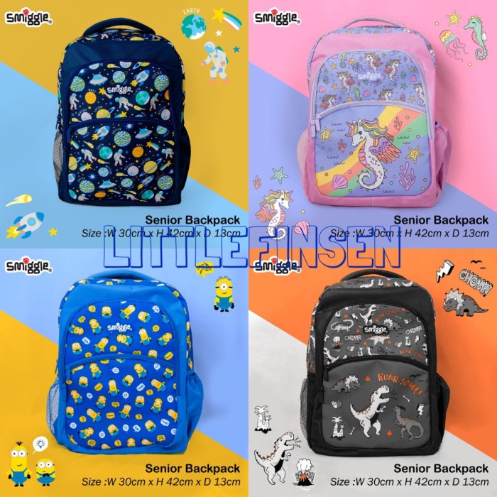 Tas Anak Smiggle Sd/Tas Ransel Smiggle Anak Laki Laki Perempuan Sd