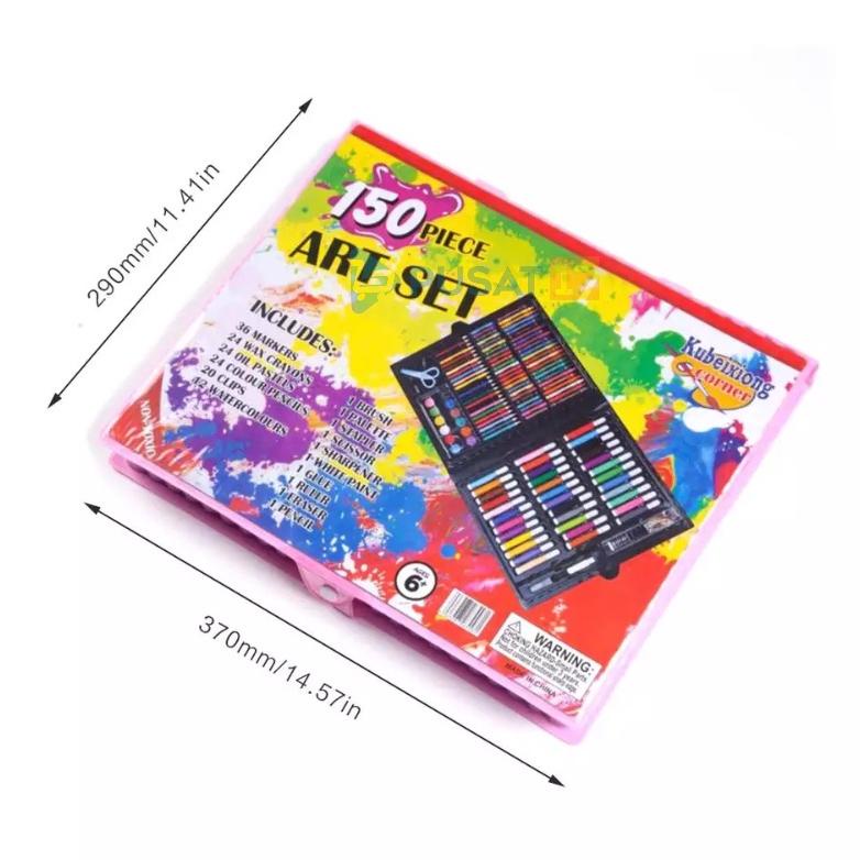 

Sale Pusat17 Alat Tulis Set Crayon Colouring Set 150Pcs / Art Set 150Pcs Pensil Warna Set Alat Lukis Anak Krayon Set Murah