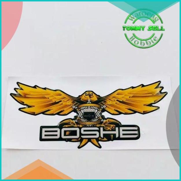EMBLEM TIMBUL LOGO BOSHE BUAT DI WINSHILD NMAX AEROX PCX NINJA RR 20J