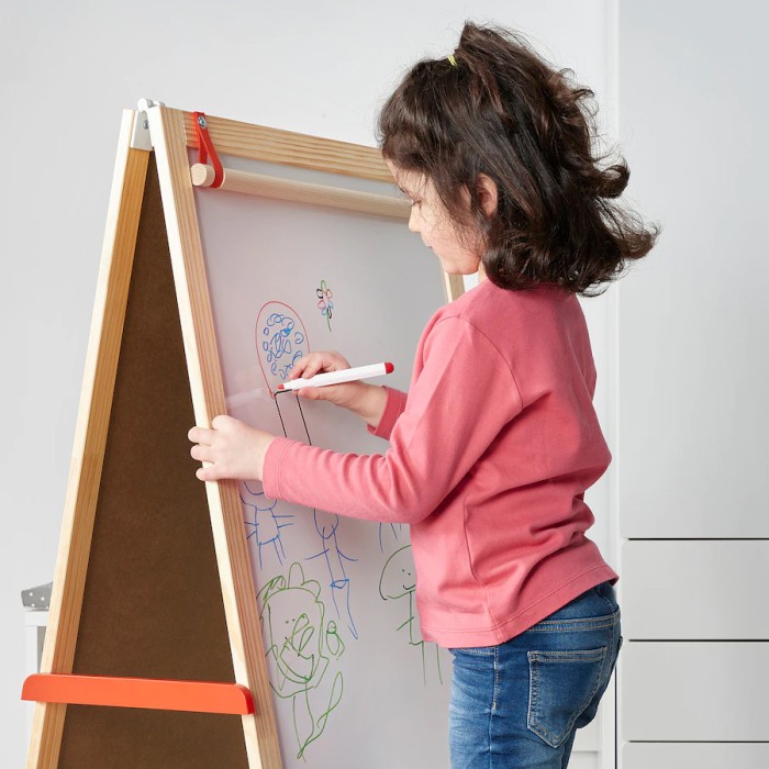 

Papan Tulis Anak Blackboard Dan Whiteboard 2 In 1 Bolak Balik Mla