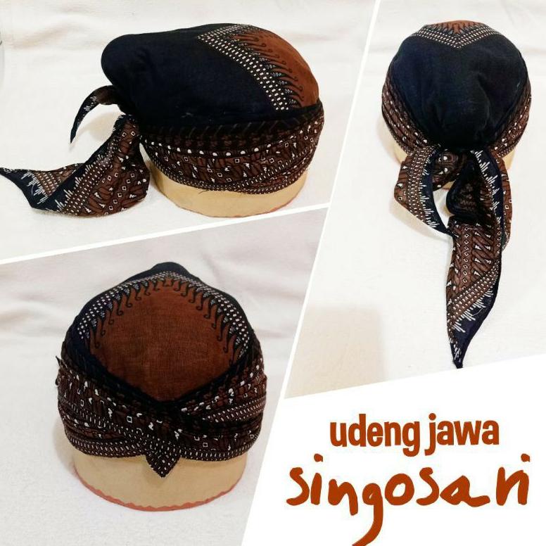 Promo Udeng Singosaren/Udeng Iket/Udeng Jawa /Udeng Jadi Bisa Di Lipat /Peci Batik/Udeng Jaranan /Ud