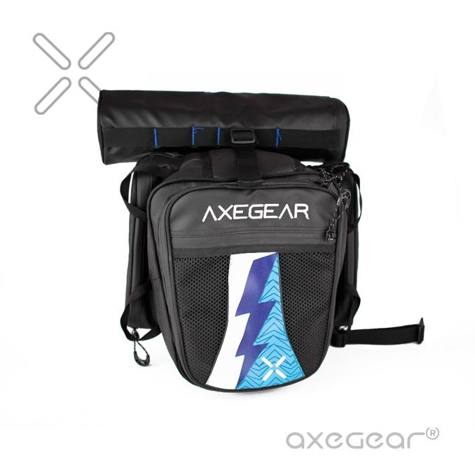Tas Motor Bagasi Belakang Trabas Adventure Suzuki TS - AXEGEAR