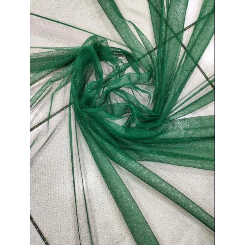 BAHAN TILLE GLITTER/KAIN TILLE GLITTER