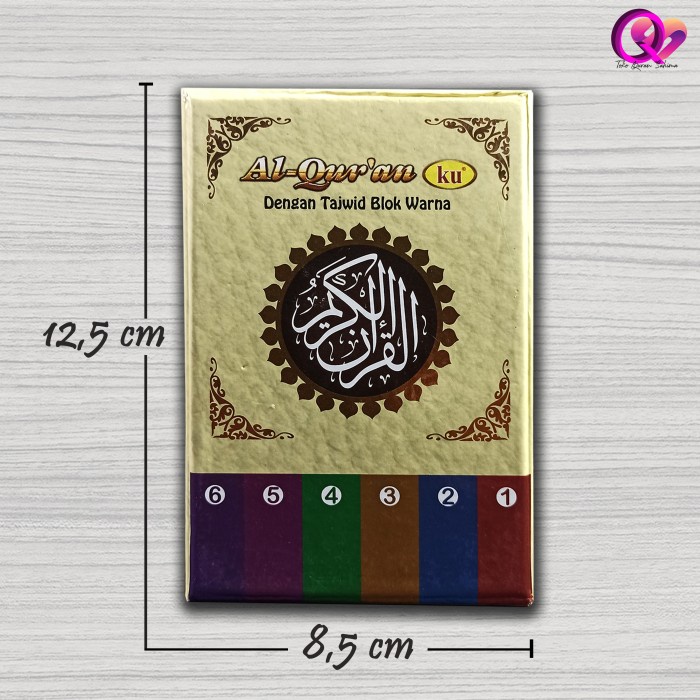 [COD] Al Quran Terjemah Quran Tajwid Quran Per 5 Juz Quran Saku A6 Hc Terbaru