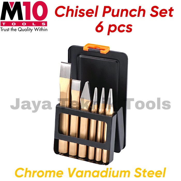

Promo Chisel Punch Set Mata Pahat Ketok Bobok Beton Center M10 6 Pcs