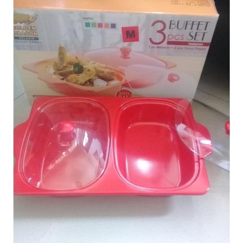 ```````] Prasmanan Melamin Buffet Double Melamin Golden Dragon