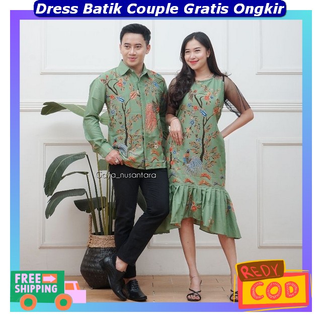Drese Kouple Keluarga Korean Style Dresse Kopel Suami Istri Kekinian Baju Couple Pasangan Kondangan 