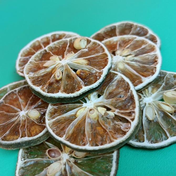 

siap kirim] Dried Jeruk Nipis Slice - Jeruk Nipis - Jeruk Nipis Kering - Lemon 100