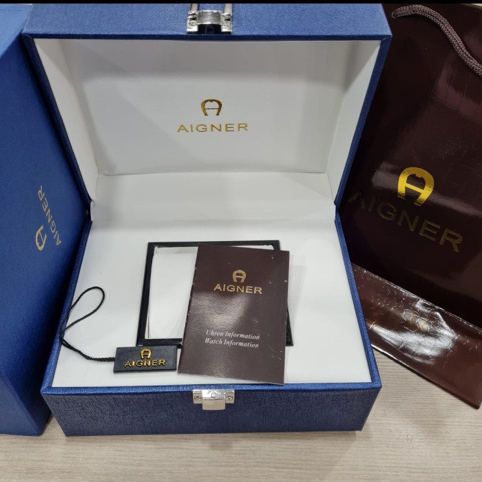Promo Box Ori Aigner Kotak Original Jam Aigner