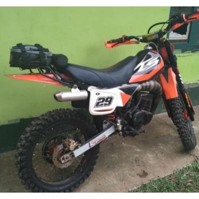 Tas Bagasi Motor Trail Anti Air. Motocross Bag Enduro Klx Crf Ts Traba