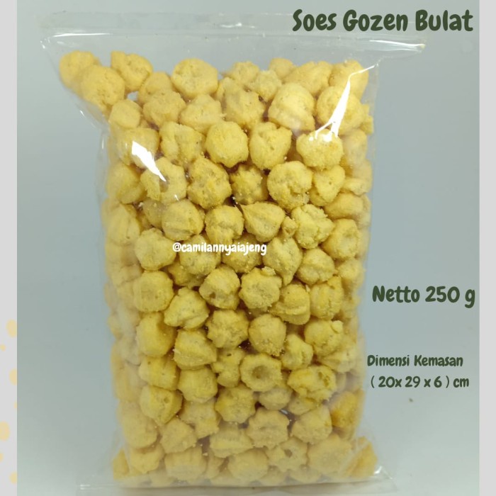 

Kue Soes Sus Kering Original Bawang Panjang Gozen Gurih Renyah 250 G