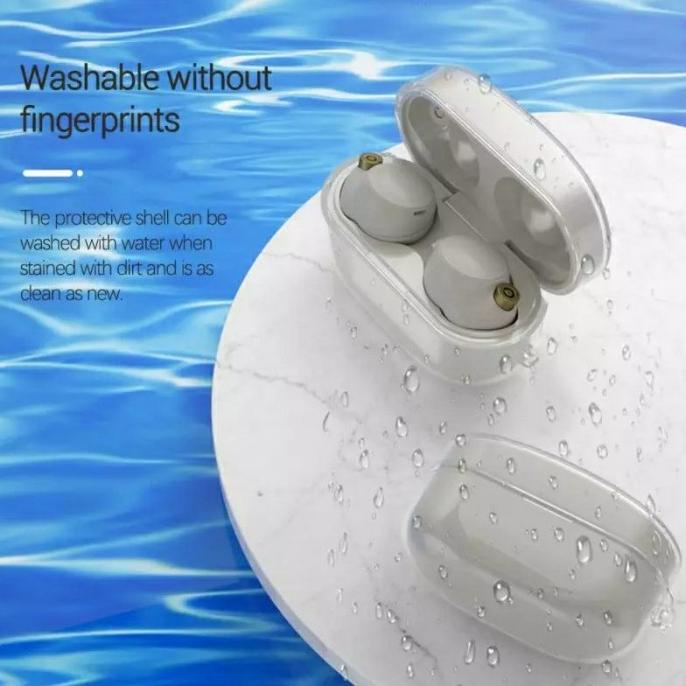 Casing silicone Sony WF-1000XM4 Case WF1000XM4 WF 1000xm4 Transparant