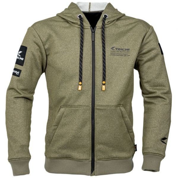 Taichi Jacket Rsj330 Combat Hoodie - Khaki -Jacket Motor