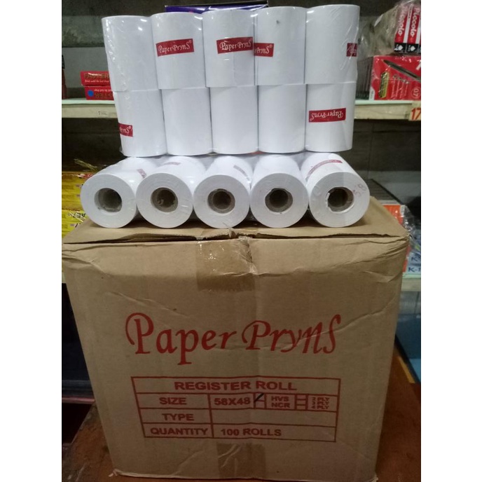 

Kertas Struk Kasir Hvs 58 Mm X 48 Mm Kode 1425