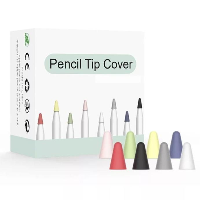 

Apple Pencil Tip Nib Cap Silicone Cover Case 1 2 1st 2nd ipad pro