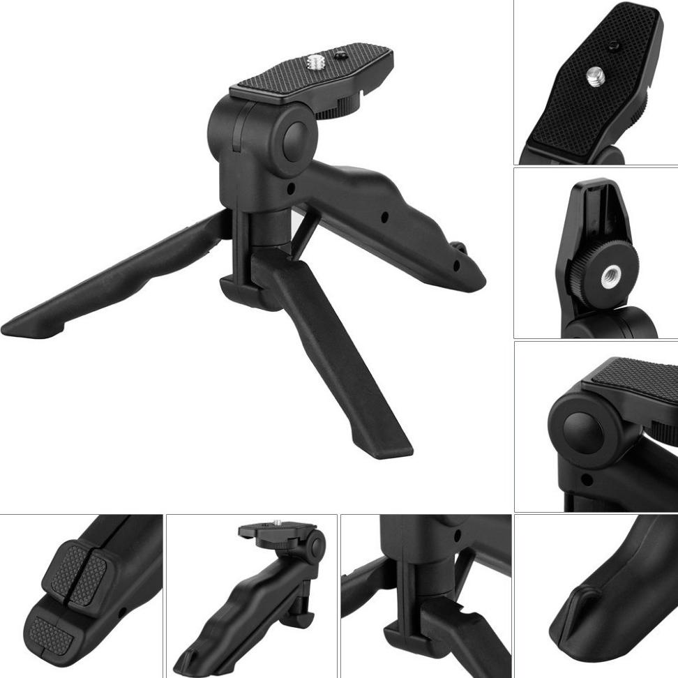 COD Vlog Tripod Mini Kamera SLR Mirrorless GoPro Xiaomi Yi Smartphone Free Holder HP Camera Mini Tri