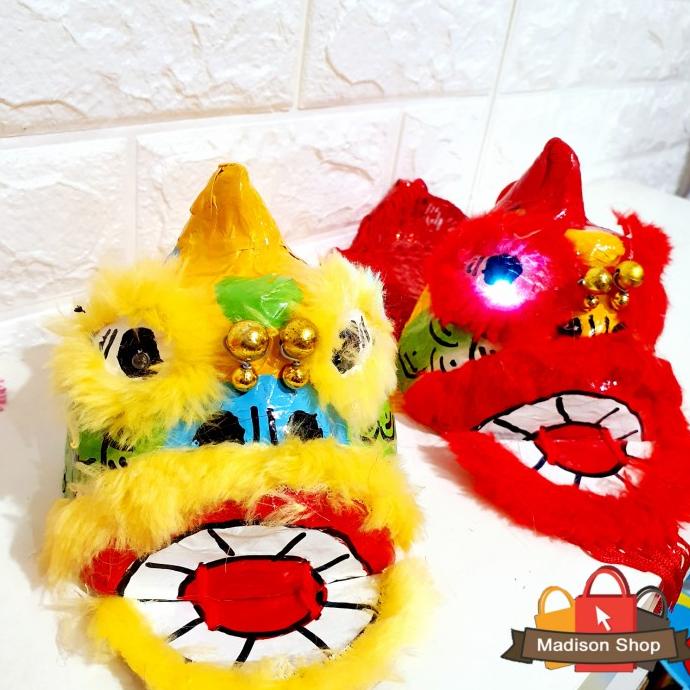 

Barongsai Gantung Merah Kepala Barongsay Naga Dekorasi Imlek Hampers Pengiriman Cepat