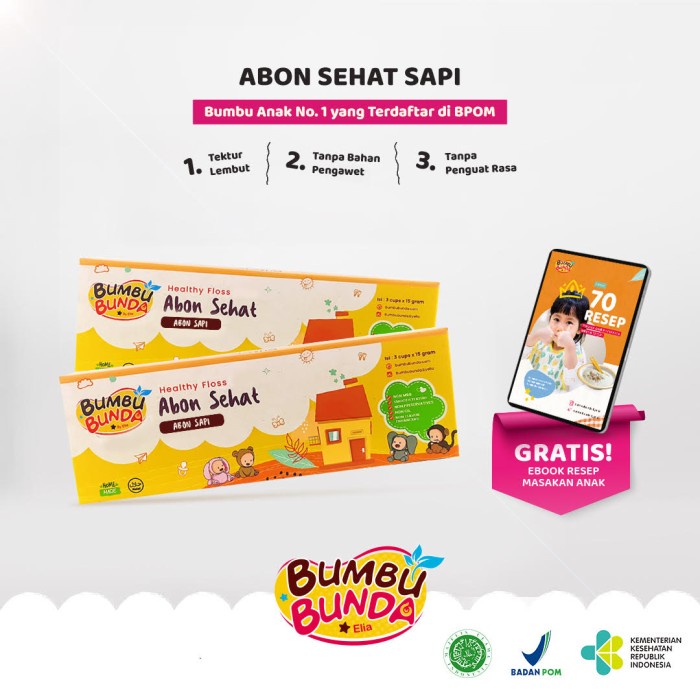 

Bumbu Bunda By Elia Abon Sapi Non Msg Non Pengawet Abon Halus Lembut