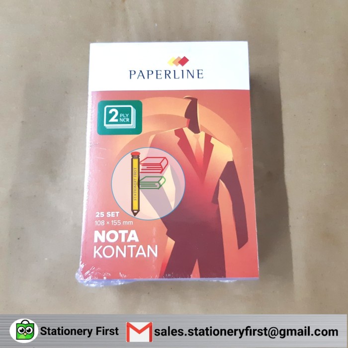 

Promo Nota Bon Kontan 2 Rangkap K2 Ply Kecil Paperline Per Pack Isi 10 Buku