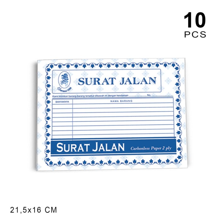 

Promo Bamboo Surat Jalan 2 Ply / Rangkap 2 [10 Pcs]