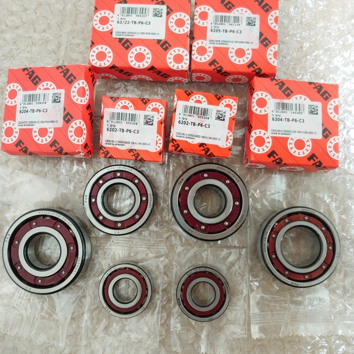 BEARING LAHER KRUK AS RACING KERAMIK NINJA 150 R RR 2TAK 2T FAG C3 ORI