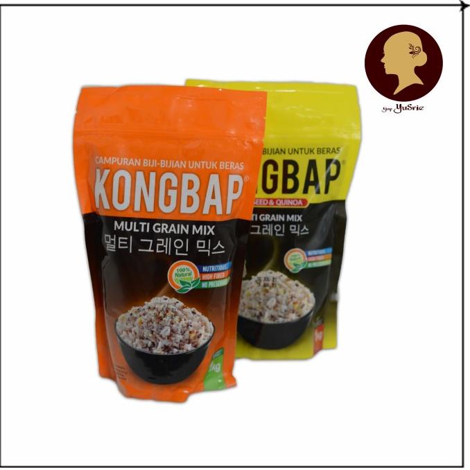 

KONGBAP SEEDs MULTI GRAIN campuran beras 1 kg SEHAT VITAMIN SUPPLEMEN