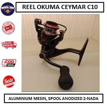 Reel Okuma Ceymar C10 - Reel Berkualitas - Alat Pancing