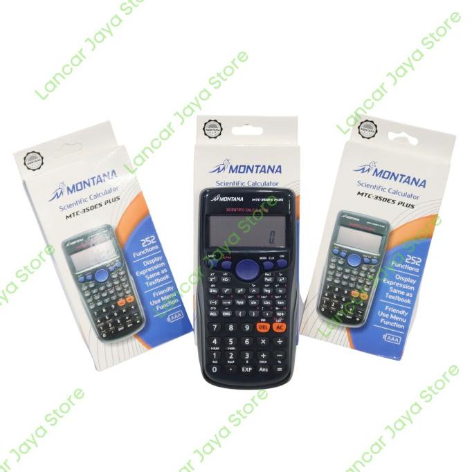 

Montana Calculator Scientific / Kalkulator Montana Mtc-350Es Plus Kode 1192