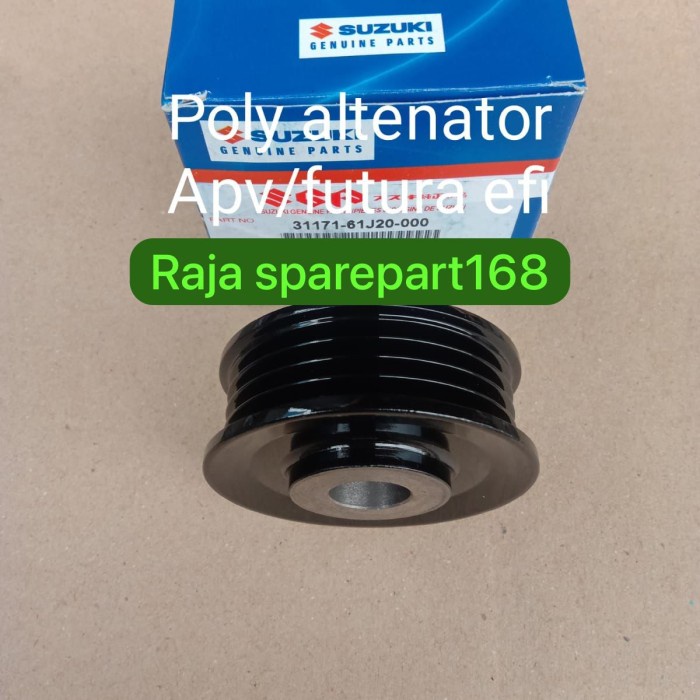 pulley altenator poly dinamo amper ampere suzuki apv futura efi ori majuterus8585