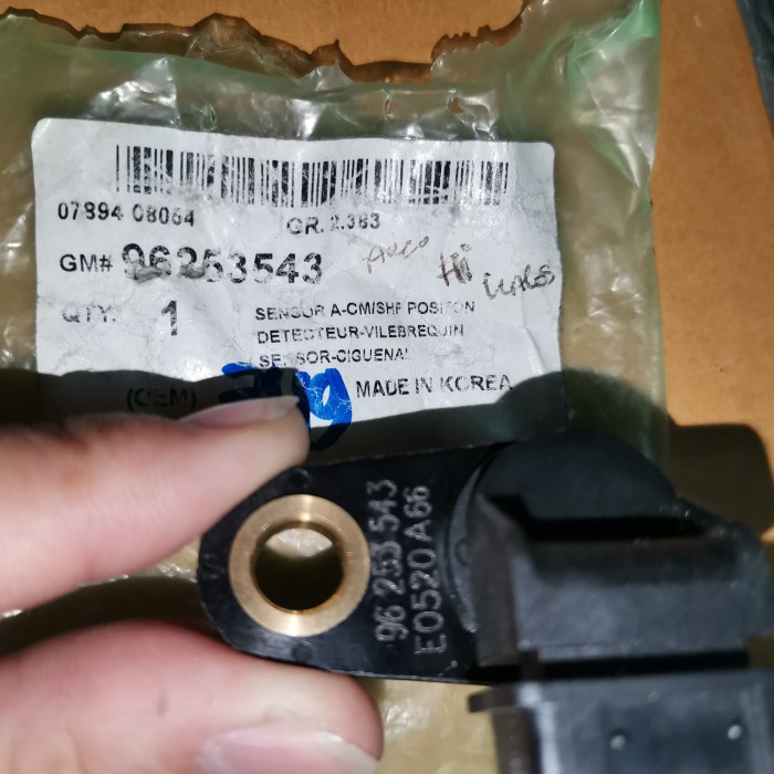 Sensor camshaft position cmp chevrolet aveo