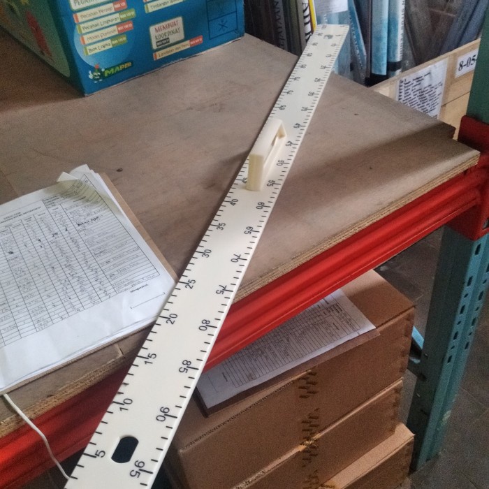 

Sarila Penggaris Besar Plastik 100 Cm - Untuk Guru