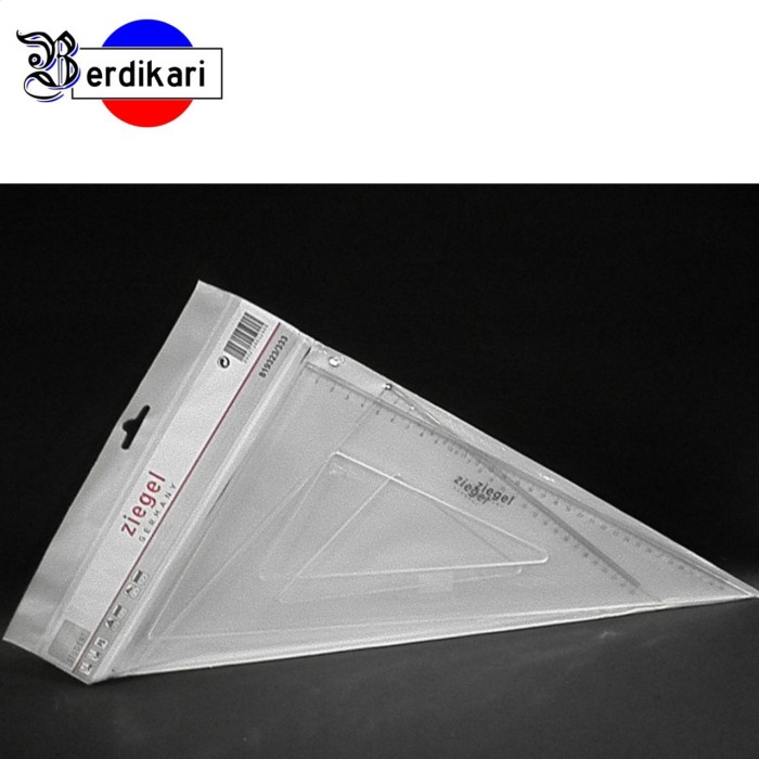 

Sarila Penggaris Segitiga Set Ziegel 33 No. 12