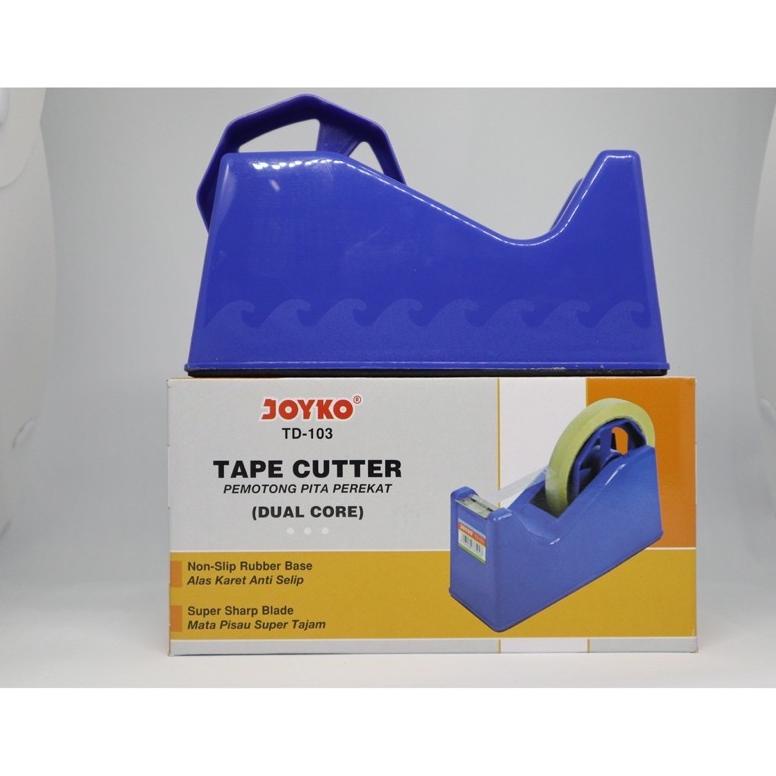 

Promo Tape Cutter Joyko - Tape Dispenser Dual Core - Pemotong Isolasi Terlaris