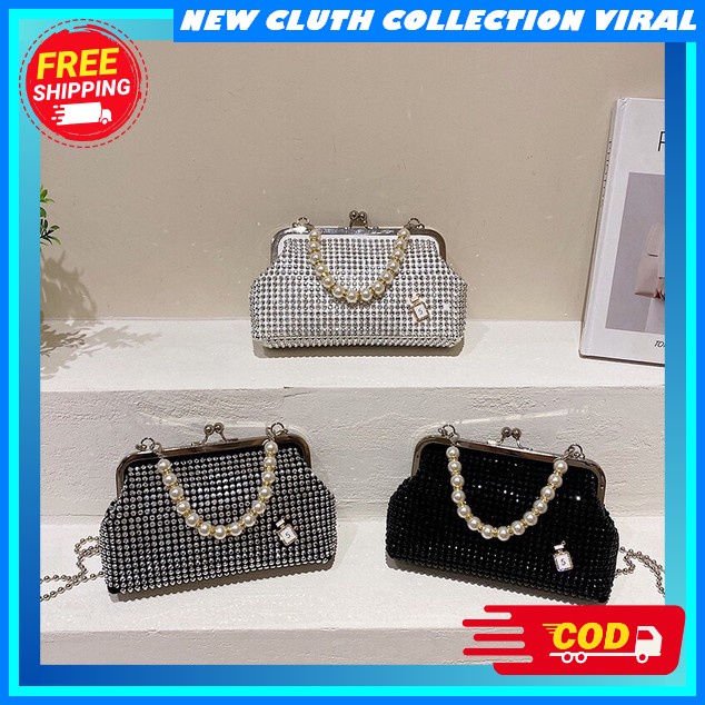 Clutch Ibu Ibu Mewah Elejan Tas Kecil Wnta Murah Premium Dompet Perempuan Dewasa Dompet Anak Remaja 