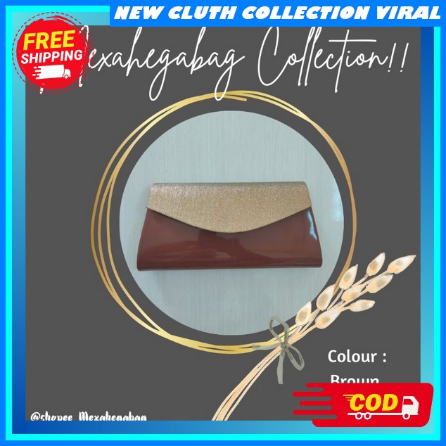 Dompet Perempuan Dewasa Clutch Ibu Ibu Mewah Elejan Clutch Pesta Wanita Elegan Clutc Cewek Murah Kek