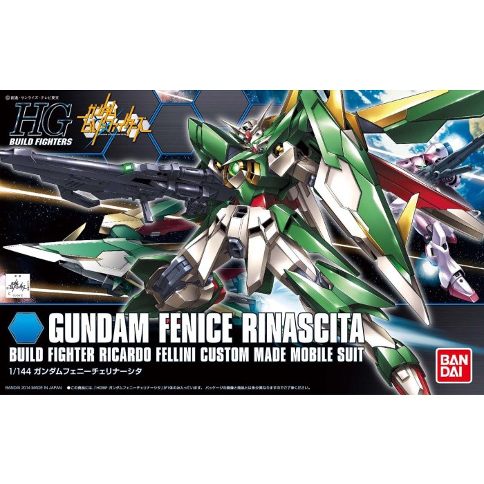✅COD Hg 1/144 Hgbf Gundam Fenice Rinascita Terbaru