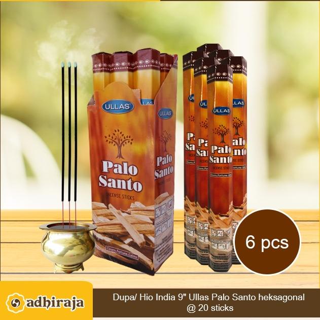 best seller] Dupa Hio India Wangi Palo Santo Ullas hexagon 1 box 6pcs @20 sticks