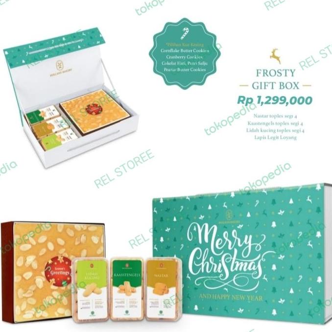 

Hollandbakery - Frosty Box Hamper Hampers / Hadiah Natal Christmas2023 Storetansel_