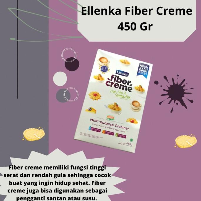 

monggo] ELLENKA FIBER CREME 450 GR